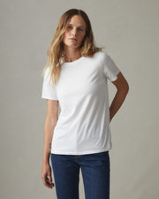 women's classic cotton crew tee